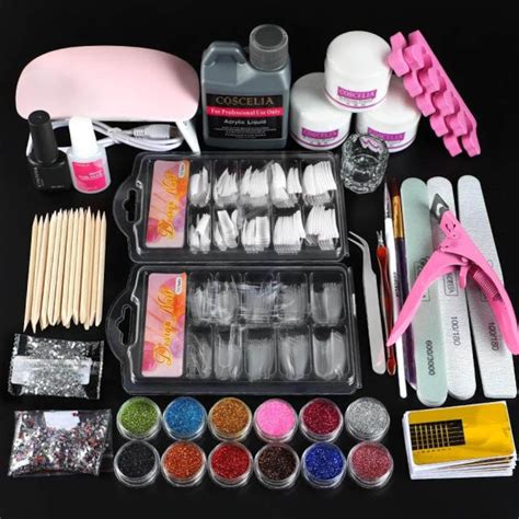 acrylic nail kits sallys|acrylic nail kit at home.